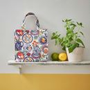 Immagine di Shopper Bag S PVC Mediterranean Plts - Ulster Weavers