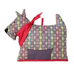 Picture of Tea Cosy Shaped Cotton Scotty Dog  - Ulster Weavers