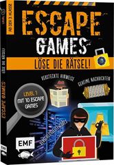 Image de Quénée M: Escape Games Level 1 (orange)– Löse die Rätsel! – 10 Escape Games ab