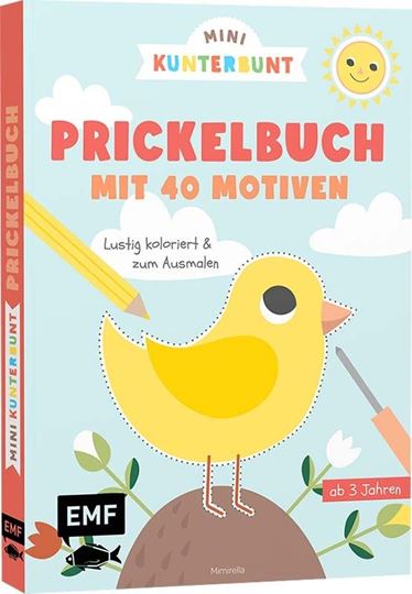 Picture of Mini Kunterbunt – Mein erstesPrickelbuch für Kinder ab 3 Jahren