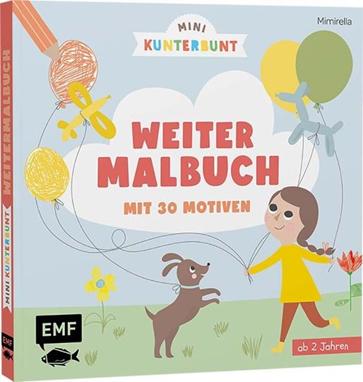 Immagine di Mini Kunterbunt – Mein erstesWeitermalbuch für Kinder ab 2 Jahren