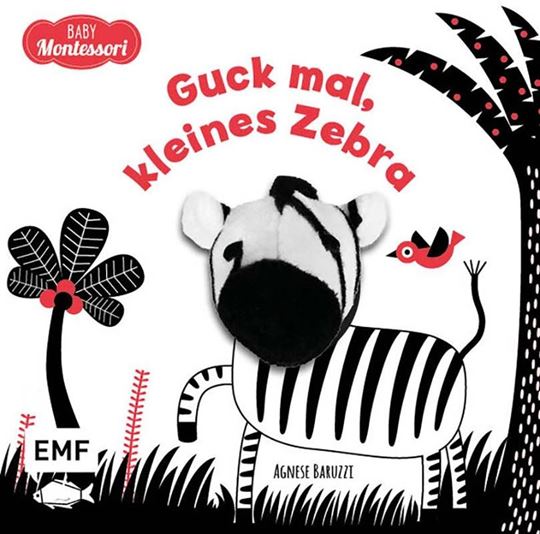 Image sur Kontrastbuch für Babys: Guck mal,kleines Zebra