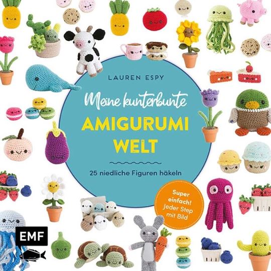 Immagine di Espy L: Meine kunterbunte Amigurumi-Welt– super einfach 25 niedliche Figuren hä