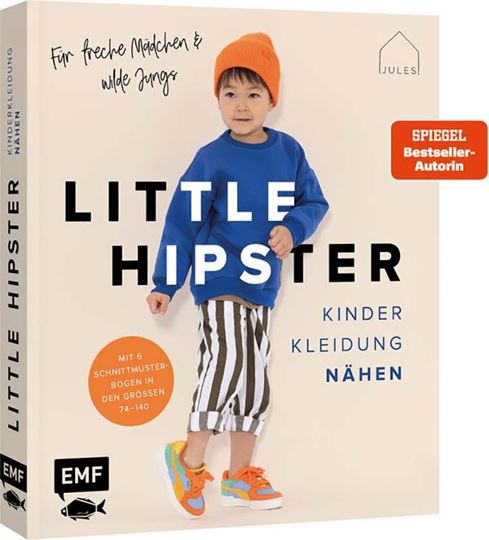 Image sur JULESNaht: Little Hipster:Kinderkleidung nähen. Frech, wild, wund