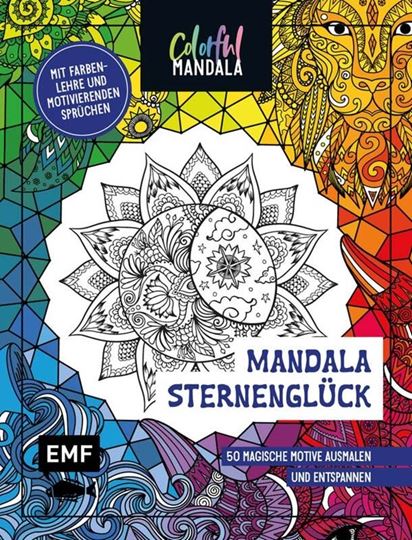 Image sur Colorful Mandala – Mandala –Sternenglück