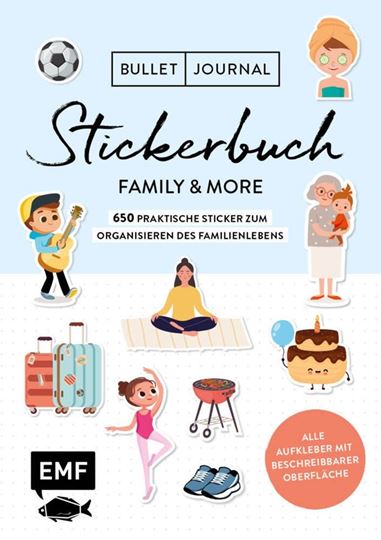 Image sur Bullet Journal Stickerbuch – Family &more