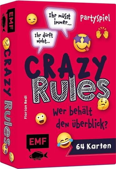 Bild von Redl F: Kartenspiel: Crazy Rules – Werbehält den Überblick?