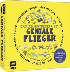 Image de Dickmann N: Das XXL-Entdecker-Set –Geniale Flieger: 6 Modelle zum Selberba