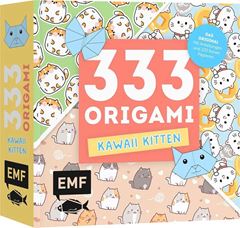 Image de 333 Origami – Kawaii Kitten – NiedlichePapiere falten für Katzen-Fans
