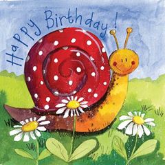Image de LITTLE SNAIL BIRTHDAY CARD