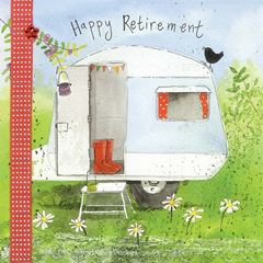 Picture of CARAVAN RETIRMENT CARD