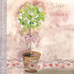 Immagine di SILVER ANNIVERSARY CARD