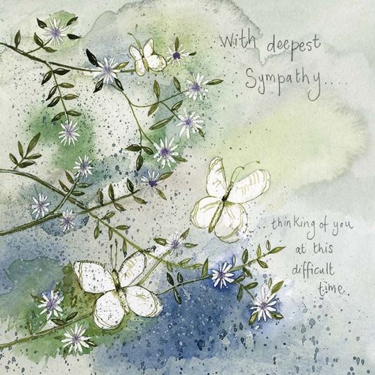 Immagine di BUTTERFLIES SYMPATHY CARD