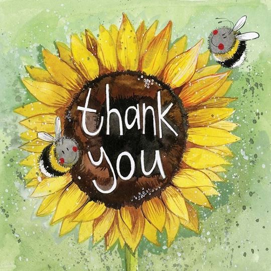 Bild von THANK YOU SUNFLOWERS