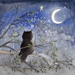 Bild von CRESCENT MOON THINKING OF YOU CARD