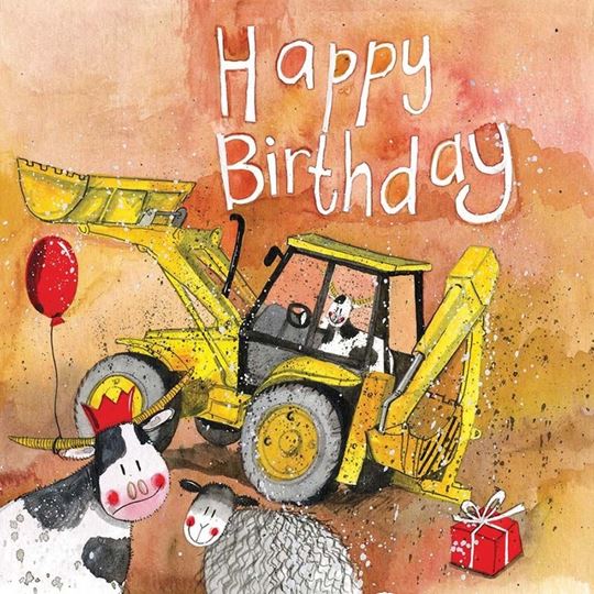 Image sur DIGGING FOR PRESENTS BIRTHDAY CARD