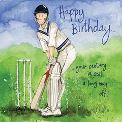 Picture of AT THE CREASE BIRTHDAY CARD