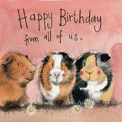 Image de THE THREE GUINEAS BIRTHDAY CARD