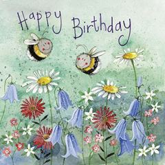 Picture of BEE MEADOW BIRTHDAY CARD