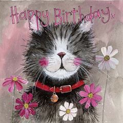 Picture of WHISKERS BIRTHDAY CARD