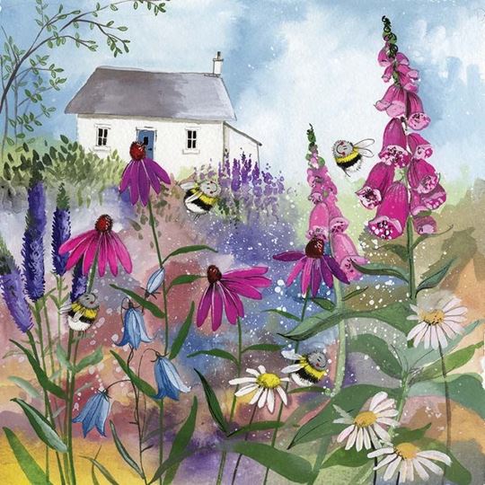 Image sur BEE GARDEN BLANK CARD