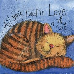 Image de LOVE & A CAT CARD