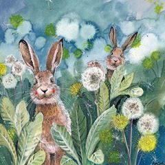 Immagine di LITTLE RABBITS BLANK CARD