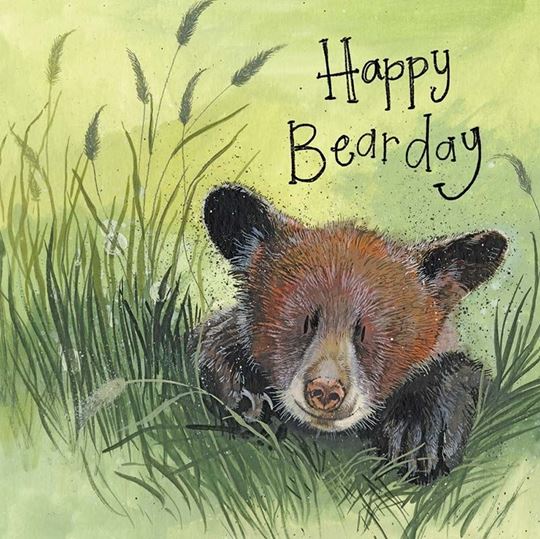 Image sur BEAR CUB BIRTHDAY CARD