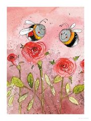 Picture of BEE AND ROSES