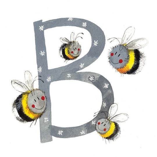 Bild von B ALPHABET TILE