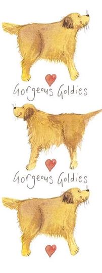 Picture of  GORGEOUS GOLDIES BOOKMARK