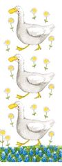 Picture of DUCK AND DAISIES BOOKMARK