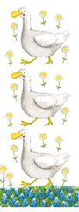 Bild von DUCK AND DAISIES BOOKMARK