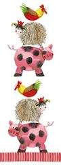 Picture of FARMYARD ACROBATS BOOKMARK