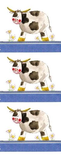 Bild von DAIRY COW BOOKMARK