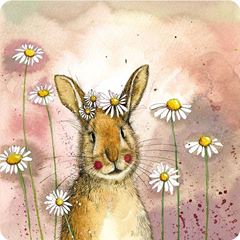 Picture of RABBIT AND DAISIES
