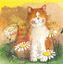 Bild von CAT AND DAISIES