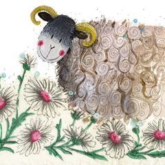 Picture of COUNTING SHEEP MEDIUM CANVAS