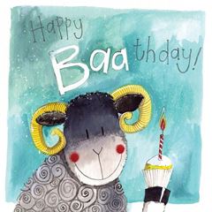 Picture of BAA BIRTHDAY CARD