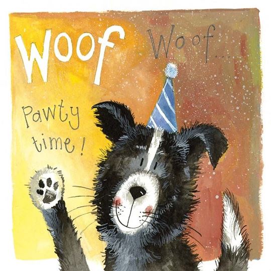 Bild von WOOF BIRTHDAY CARD