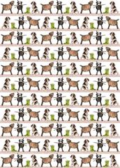 Immagine di COUNTRY DOG GIFT WRAP