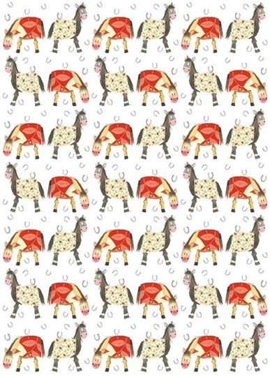 Bild von HORSES GIFT WRAP