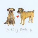 Bild von BARKING BORDERS KEY RING