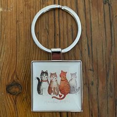 Picture of MARVELLOUS MOGGIES KEY RING