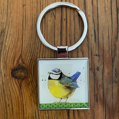Picture of BLUE TIT KEY RING