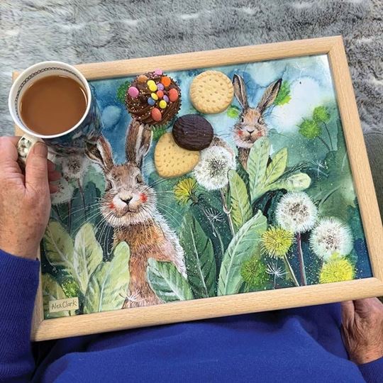 Picture of LITTLE RABBITS LAP TRAY