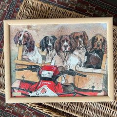 Bild von WORKING SPANIELS LAP TRAY