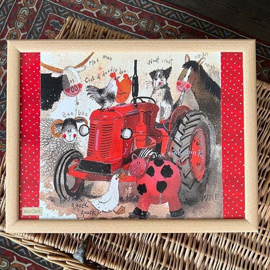 Image sur BIG RED LAP TRAY