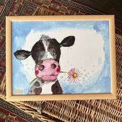 Bild von SUNSHINE COW LAP TRAY