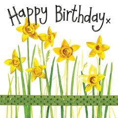 Bild von DAFFODILS BIRTHDAY CARD